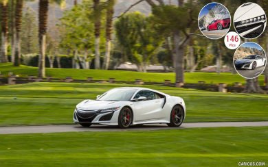 Acura NSX White Front Mac Android PC 2020 Pics