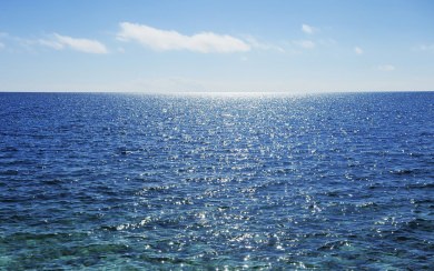 Blue Ocean Sunny Day 2020 HD Wallpaper Mobiles iPhones