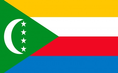 Comoros Flag With Stripes iPhone Wallpapers