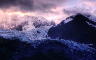 Glacier Sunrise in Alaska 2020 iPhone iPad Phone Wallpapers