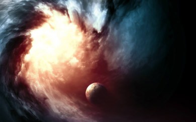 Glowing black hole 2020 Wallpapers for Mobile iPhone Mac