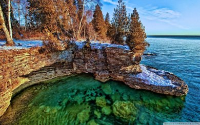 Lake Michigan 4K HD For Mobile Wallpapers