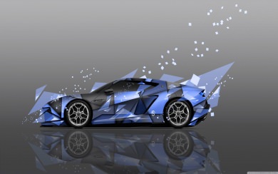 Lamborghini Asterion Side Abstract