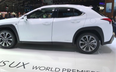 Lexus UX White 2020 3D Pictures