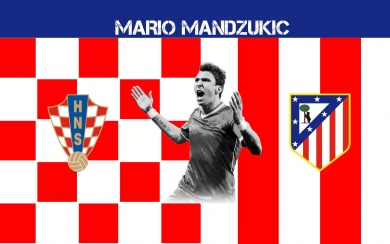 Mario Mandzukic 2014 Atletico De Madrid Wallpapers