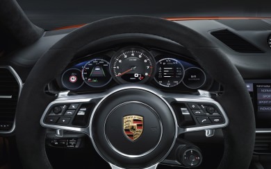Porsche Cayenne Coupe Interior 2019 4K