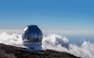 Telescope on Mountain
