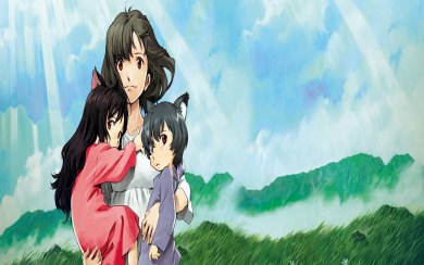 Wolf Children HD Wallpapers for Mobile iPhone Mac