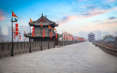 Xian City in China 2020 HD Wallpaper Mobiles iPhones