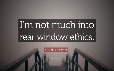 Alfred Hitchcock Best Quote