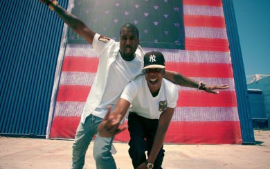 Jay Z Kanye West Otis 2020 iPhone Wallpapers