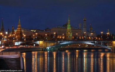 Kremlin Bridge Moscow 2020 Mobile