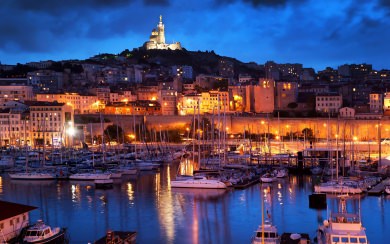 Marseille France Ships  2020 4K