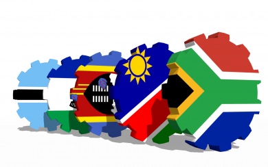 Namibia eSwatini Flag 2020