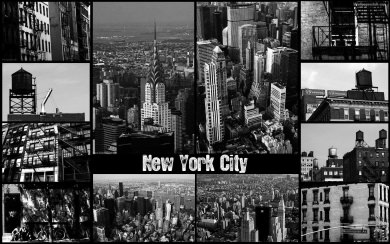New York City 2020 Black White Wallpapers