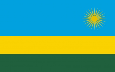 Rwanda Flag 2020 Wallpaper
