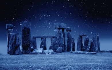 Stonehenge At Night 4K View