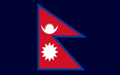 3D Nepal Flag 4K HD