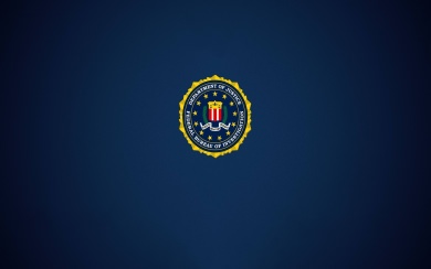 FBI Logo 4K Minimalist
