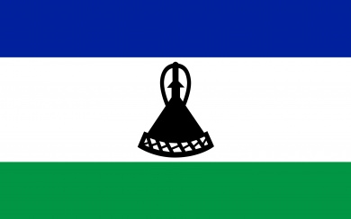 Lesotho Flag UHD 4K 2020