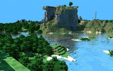Minecraft 4K 3D HD