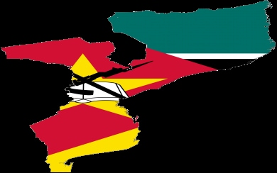 Mozambique Flag 4K 2020