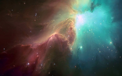 Multicolored Nebula 4K