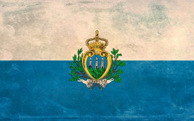 San Marino Flag HD 4K