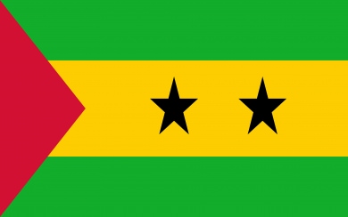 Sao Tome And Principe Flag UHD 4K 2020