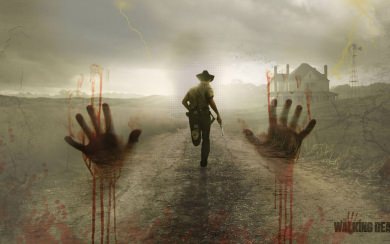 Walking Dead 4K Background Desktop Mobile iPhone iPad Tablets