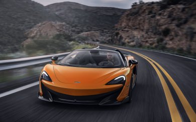 : 2020 McLaren 600LT Spider Color Myan Orange