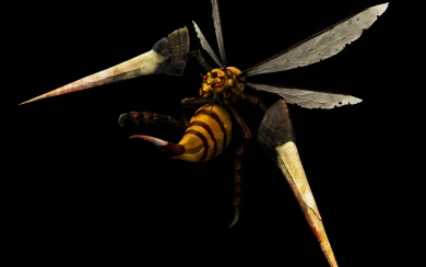3D Beedrill Pokemon Ultra HD 5K iPhone PC Free Images Pictures Download