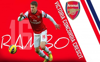 Aaron Ramsey HD 4K For iPhone Mobile Phone