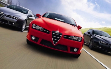Alfa Romeo Brera Tuning Front 5K Download For Mobile PC Full HD Images