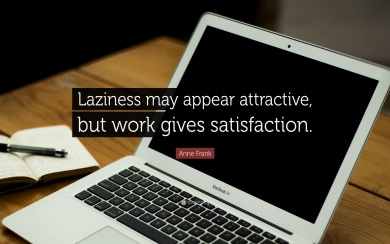 Anne Frank Quote Laziness