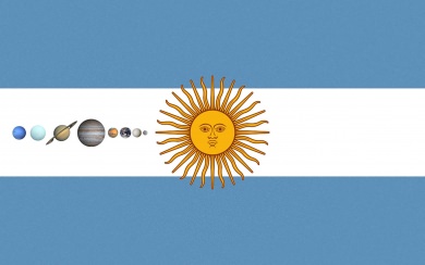 Argentina Flag 3D 4K