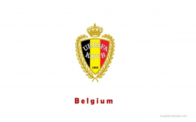 Belgium National Football Team Logo 4K HD 2020