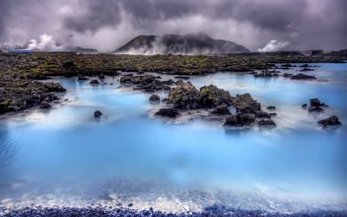 Blue Lagoon Iceland HD 4K Widescreen Photos 1920x1080 Images