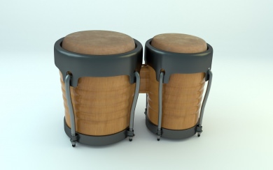 Bongo Drums 3D 4K iPhone HD