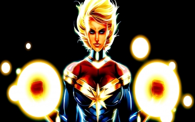 Captain Marvel New Wallpaper HD Free Download