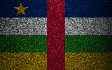 Central African Republic Flag HD 4K