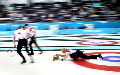 Curling Olympic Games HD 4K 2020 For iPhone Mobile Phone