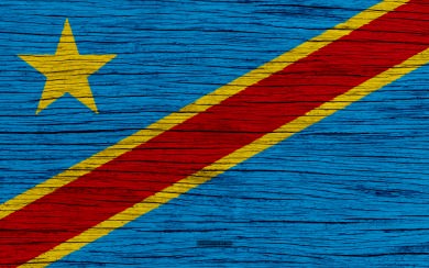 Democratic Republic Of The Congo Flag 3D 4K