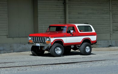Ford Bronco Minimalist For Mobile iPhone X