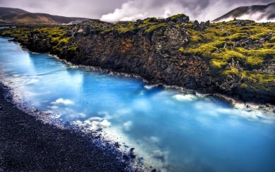 Free Iceland Blue Lagoon Wallpaper