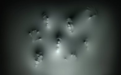 Ghost Faces and Hands HD