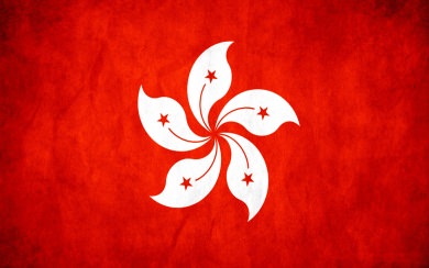 Hong Kong Flag 4K 3D