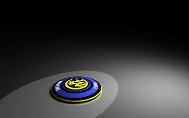Inter Milan 3D 4K Logo Desktop