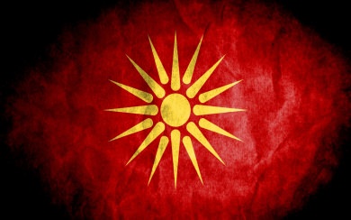 Macedonia Flag 4K 3D