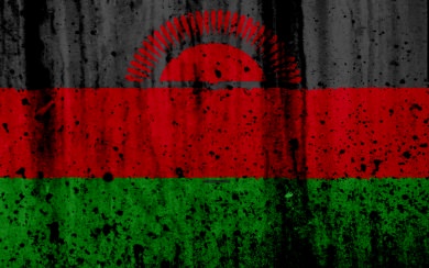 Malawi Flag 4K 3D